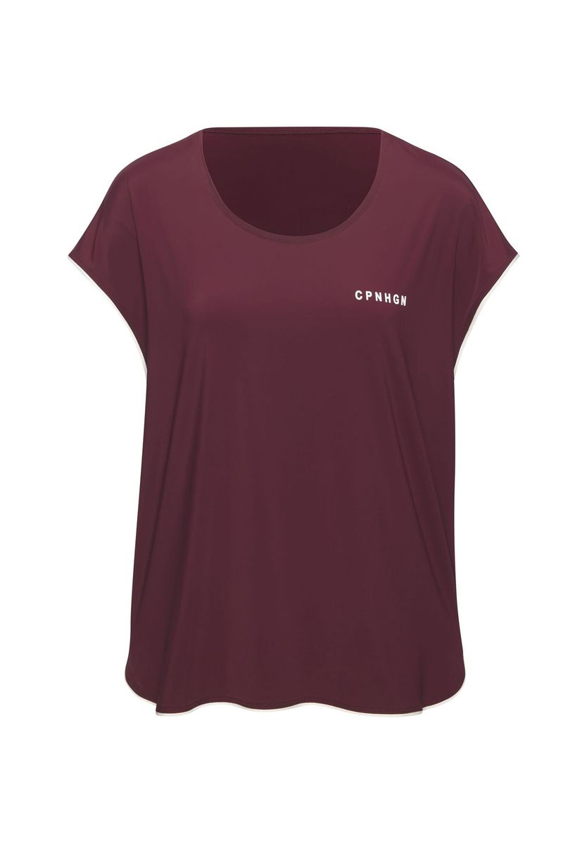 Locker geschnittenes Activewear-T-Shirt