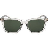Klassische Rechteckige Transparente Sonnenbrille