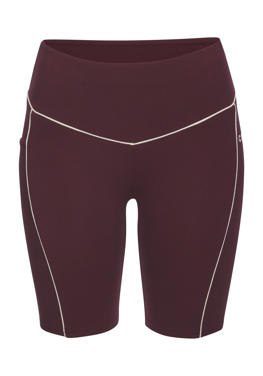 Taillierte Activewear Radlerhose