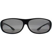 Polarisierte rechteckige Fit-Over Brille