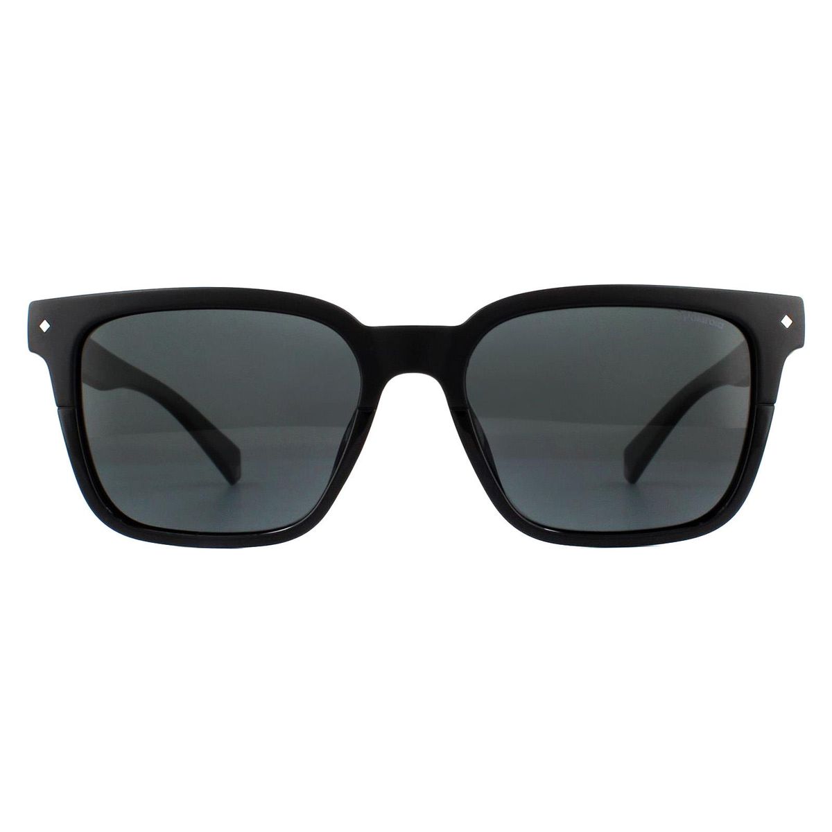 Quadratische polarisierte Sonnenbrille mit Matt-Finish