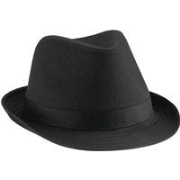 Klassischer Fedora-Hut aus Canvas