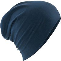 Lässige doppellagige Baumwoll-Beanie
