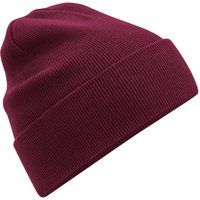 Klassische Beanie mit Umschlagbündchen
