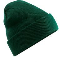 Klassische Strickmütze mit Umschlag