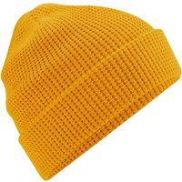 Beanie aus Bio-Baumwolle mit Waffelstrick