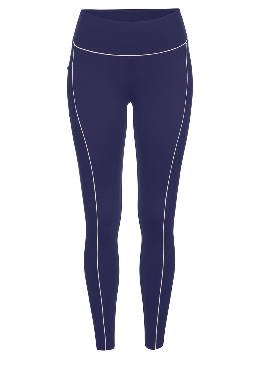 Sportliche Leggings mit Paspelierung