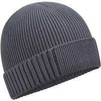 Gerippte Beanie aus Bio-Baumwolle