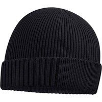Klassische Rippstrick-Beanie