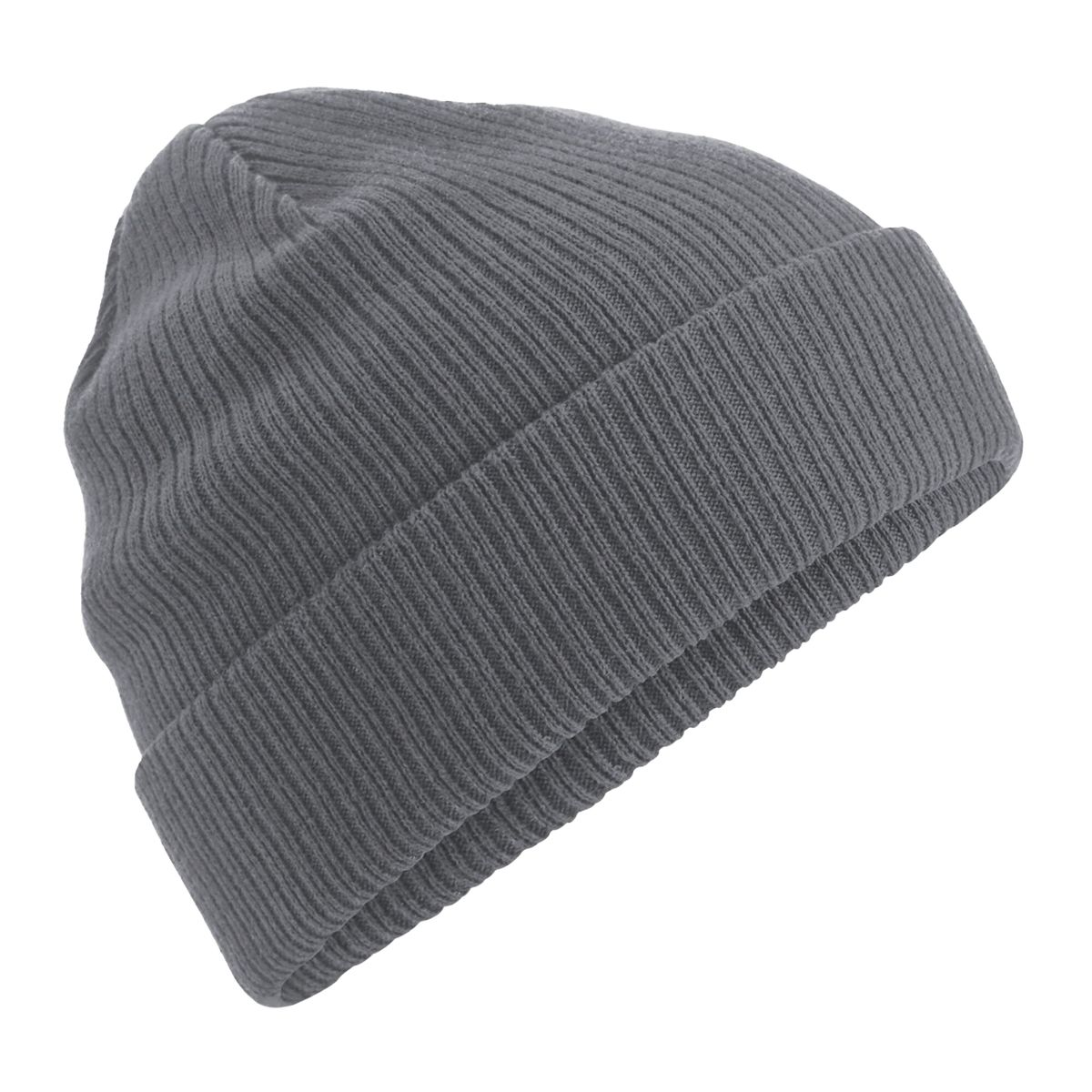 Gerippte Beanie aus Bio-Baumwolle