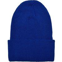 Klassische gerippte Strickmütze