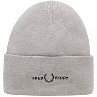 Gerippte Logo-Beanie-Mütze