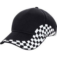 Grand Prix Baseballkappe mit Zielflagge