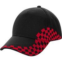 Baseballkappe mit Rennflaggen-Design