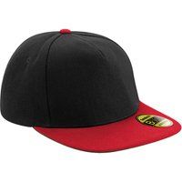 Klassische Zweifarbige Snapback mit Flachem Schirm