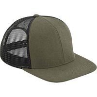 Trucker-Cap mit flachem Schirm