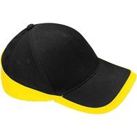 Teamwear-Baseballkappe mit Kontrast-Details