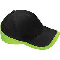 Zweifarbige Teamwear Baseball-Kappe