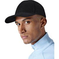 Strukturierte 6-Panel Snapback Kappe