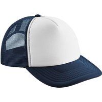 Zweifarbige Trucker-Cap im Vintage-Stil
