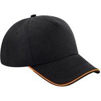 5-Panel Baseballkappe mit Kontrastpaspel