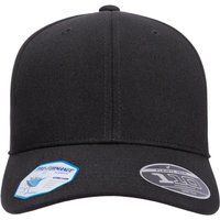 Strukturierte Baseballcap mit gebogenem Schirm