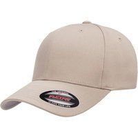 Klassische 6-Panel-Cap mit gebogenem Schirm