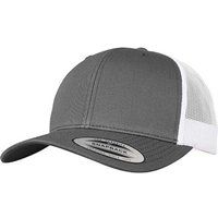 Retro Zweifarbige Snapback Trucker-Kappe