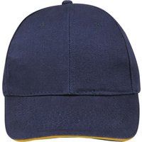 Baseballkappe aus gebürsteter Baumwolle