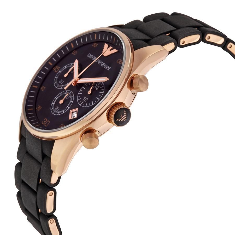 Eleganter Chronograph mit Silikonarmband