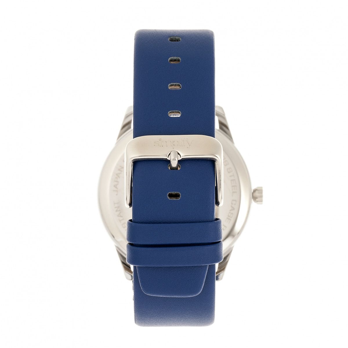 Minimalistische Lederarmbanduhr