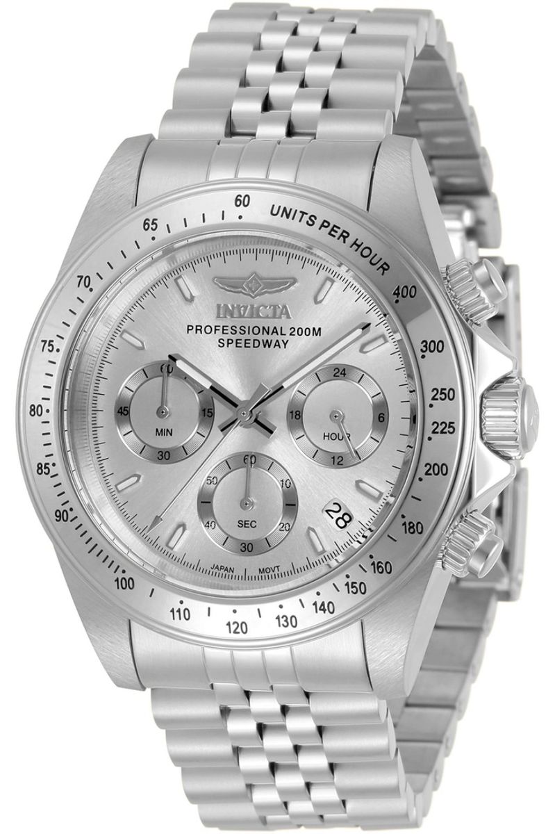 Professionelle Chronographenuhr aus Edelstahl
