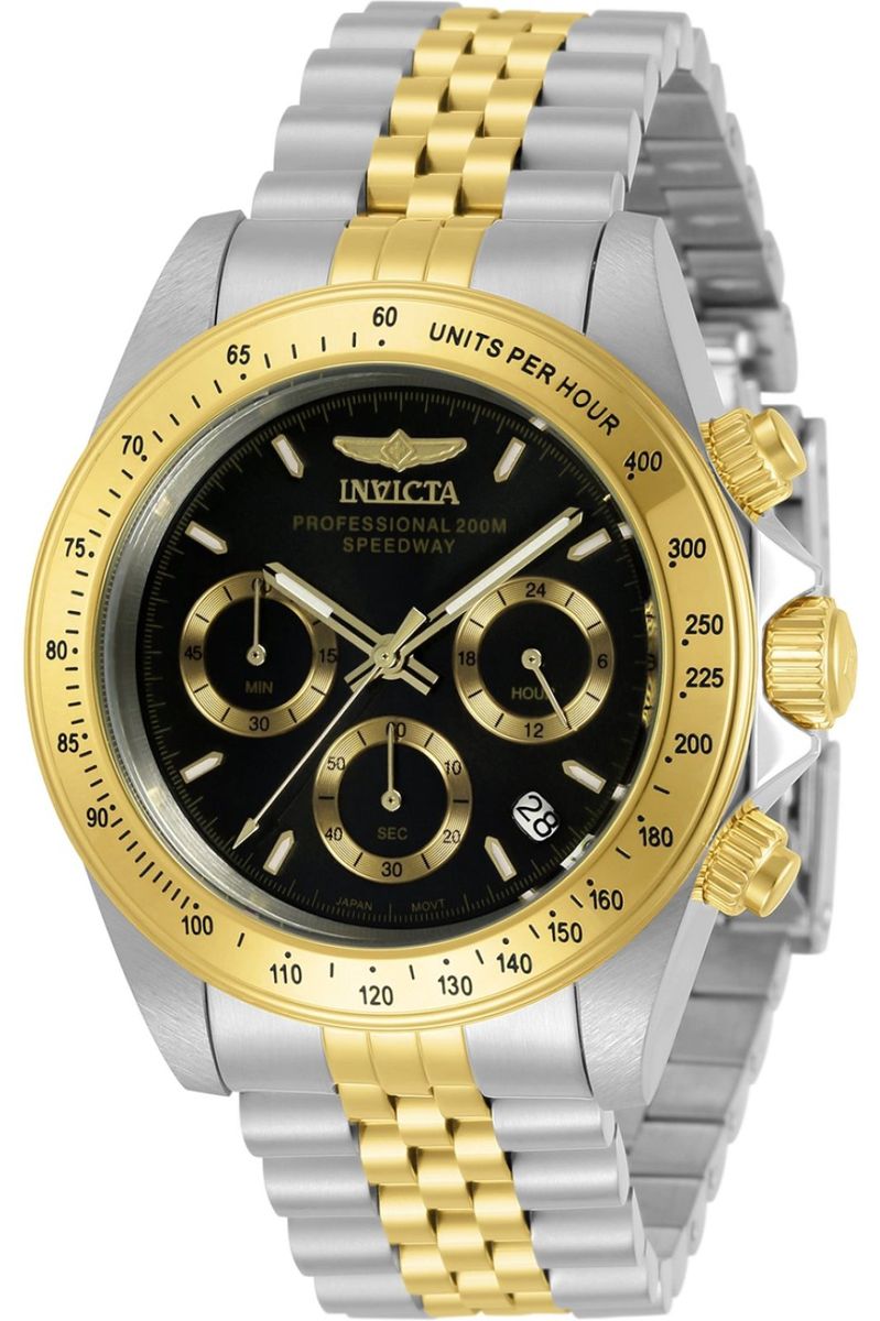 Professioneller Chronograph mit Tachymeter-Lünette