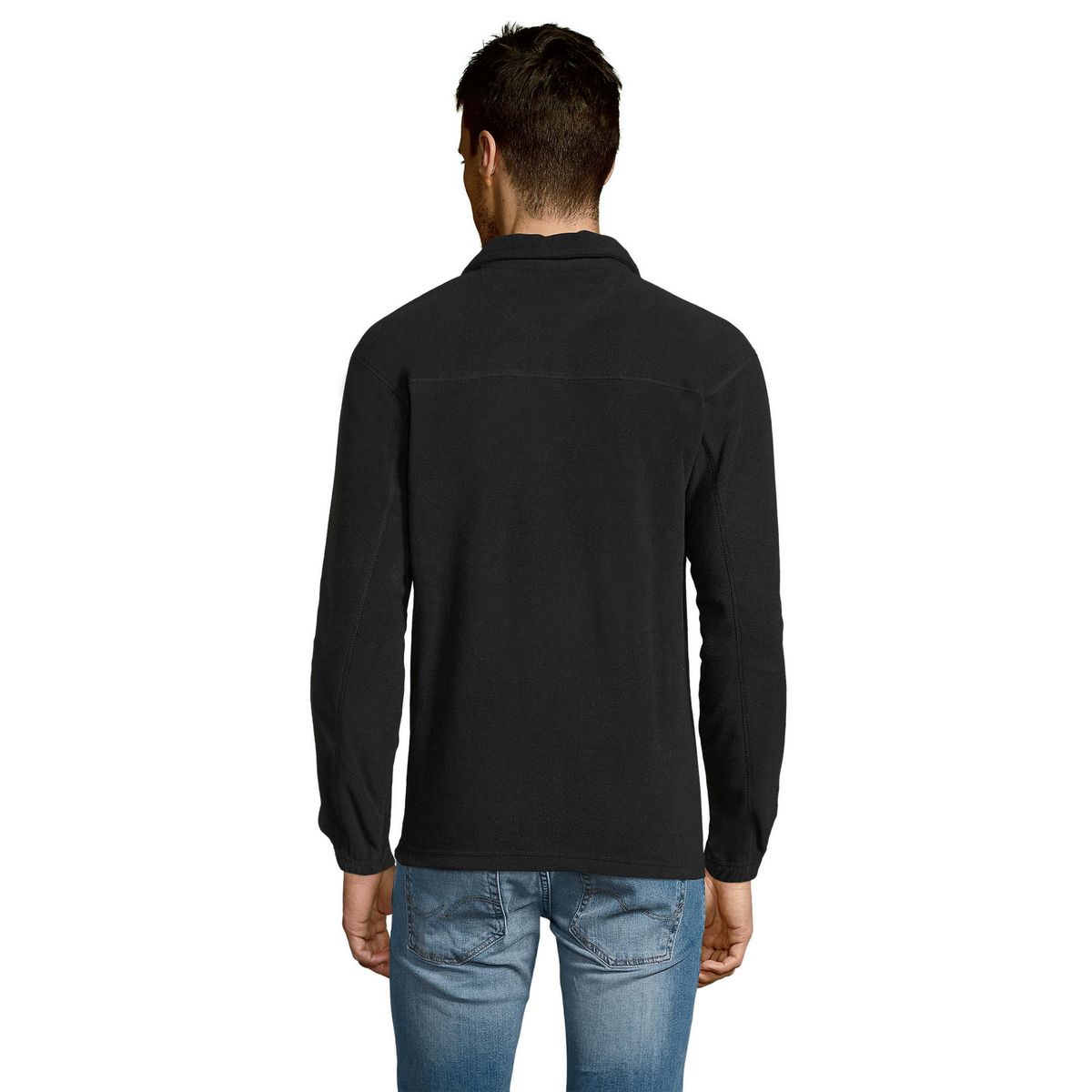 Funktionaler Fleecepullover mit Reißverschluss