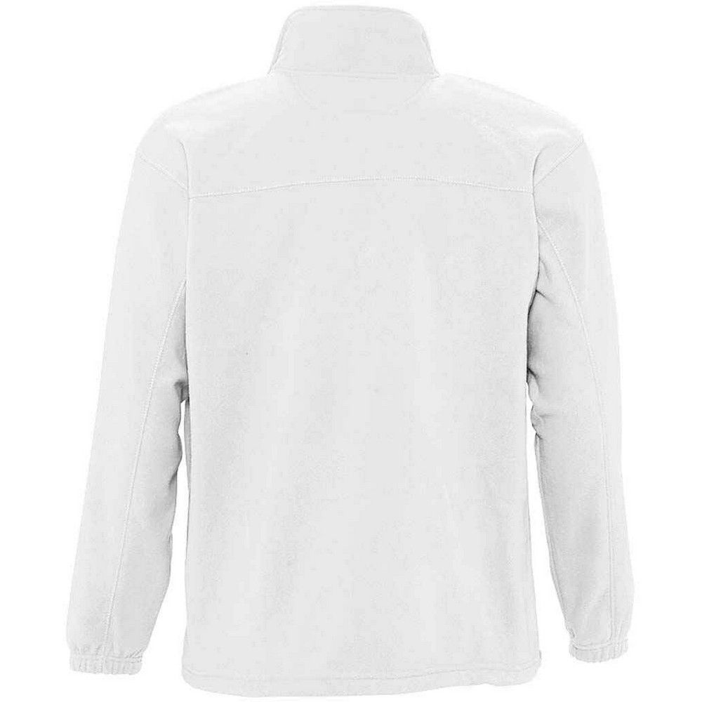 Klassische Fleecejacke mit Reißverschluss