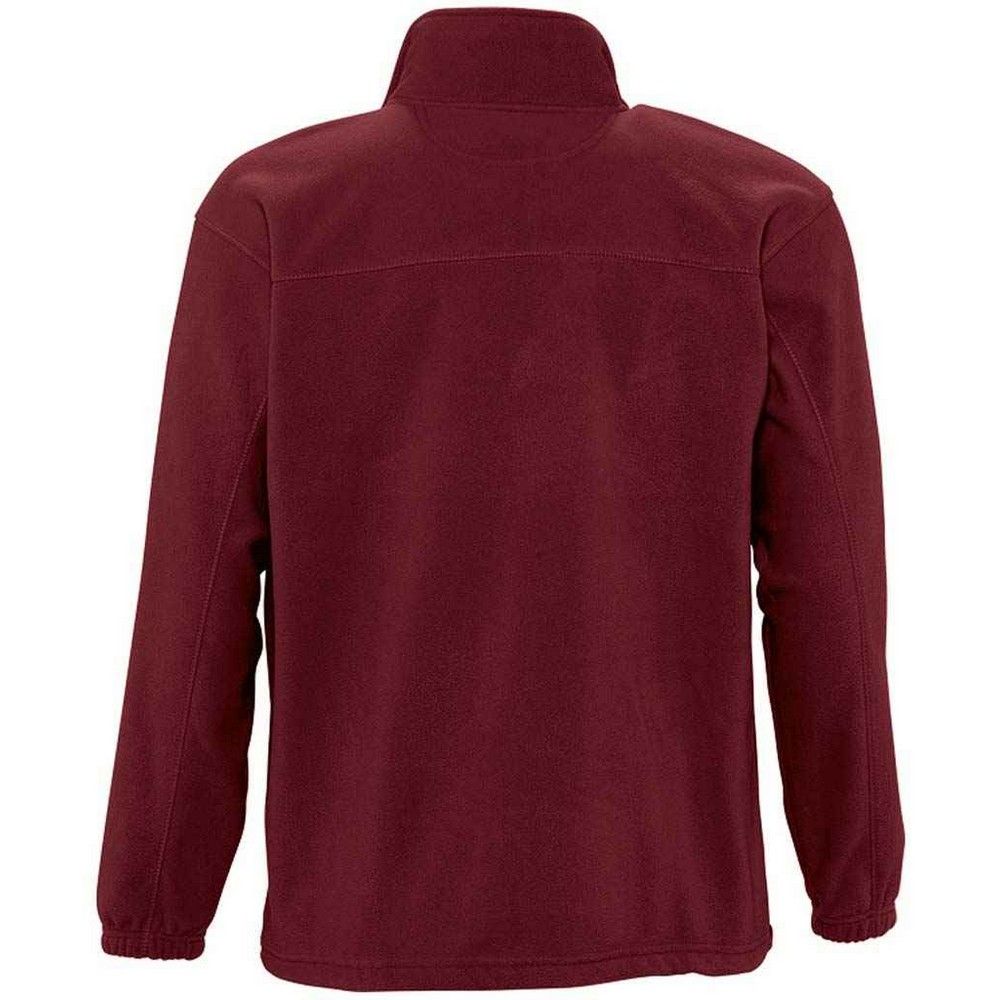 Unisex Fleecejacke mit Reißverschluss