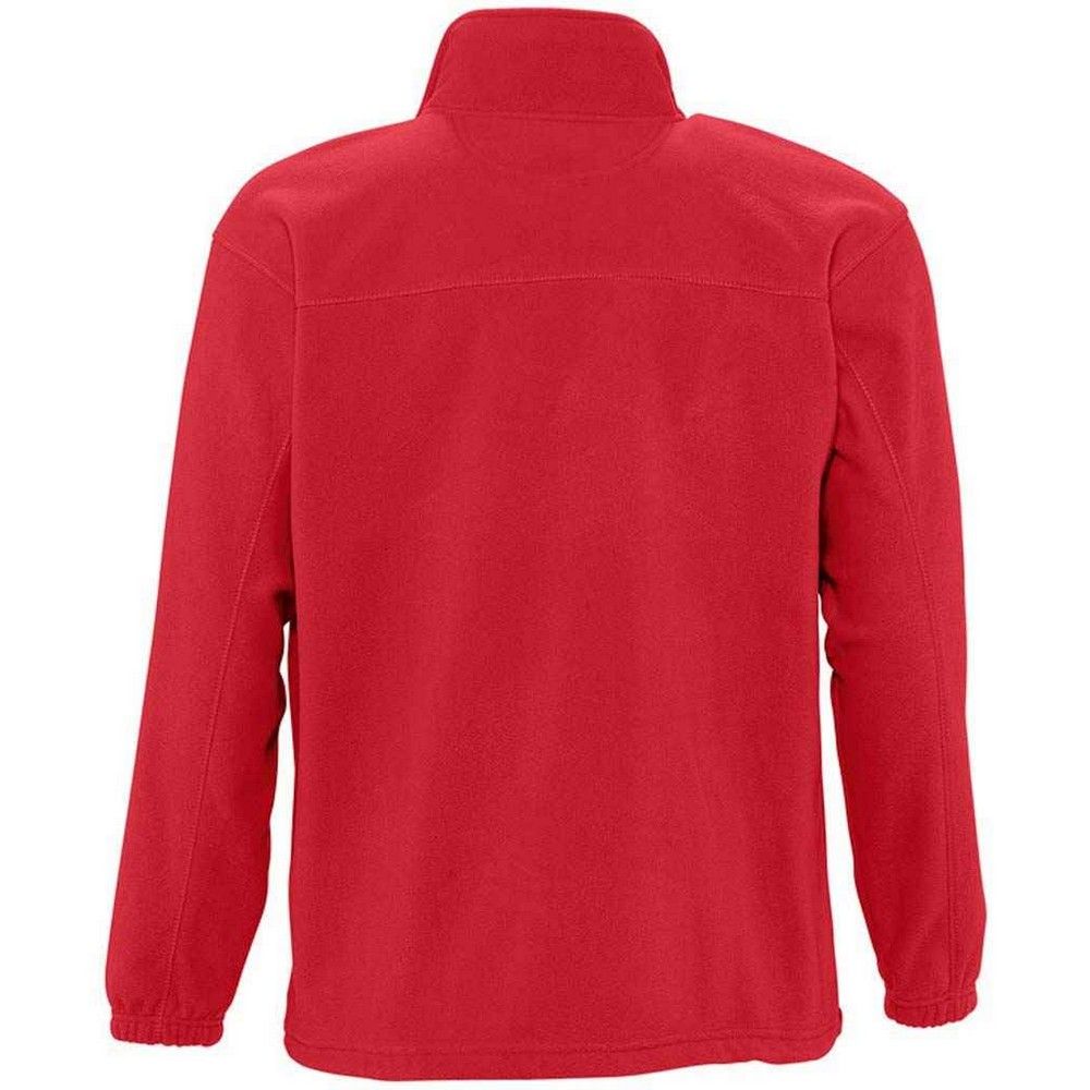 Fleecejacke mit durchgehendem Reißverschluss