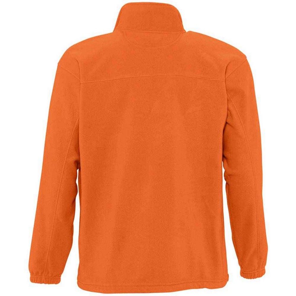 Unisex Fleecejacke mit Reißverschluss