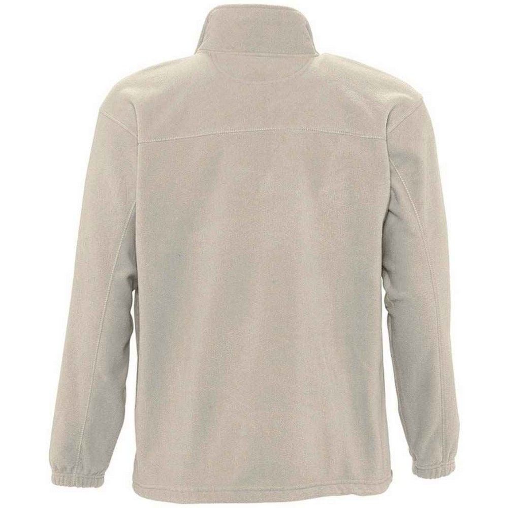 Unisex Fleecejacke mit Reißverschluss