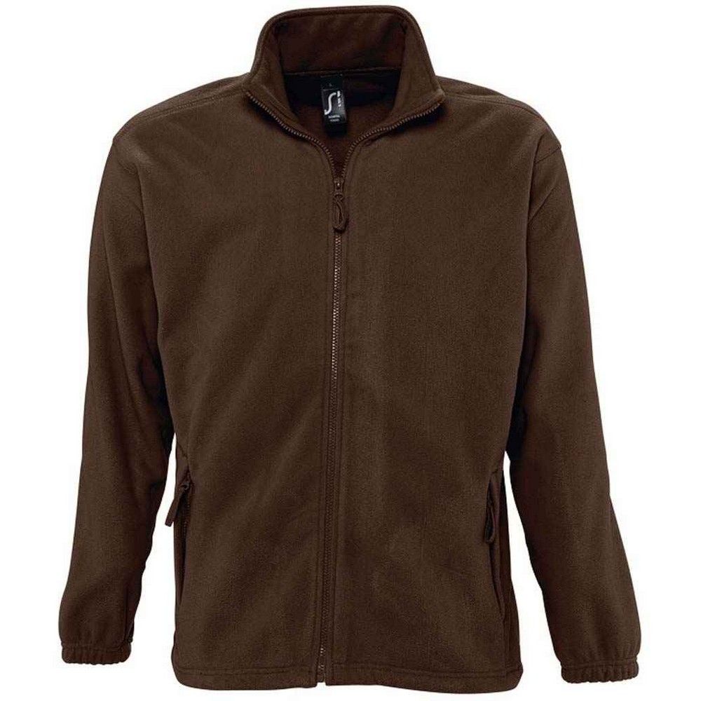 Schwere Fleecejacke mit Reißverschluss