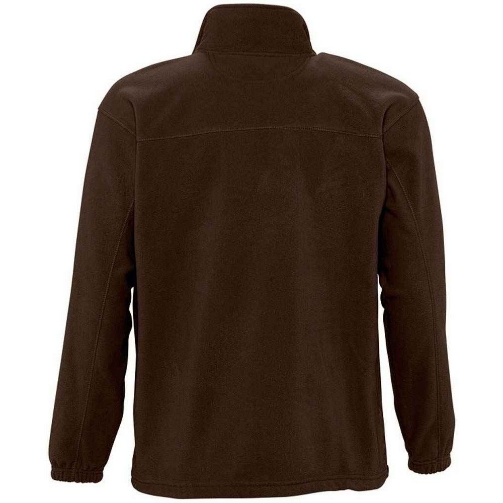 Schwere Fleecejacke mit Reißverschluss