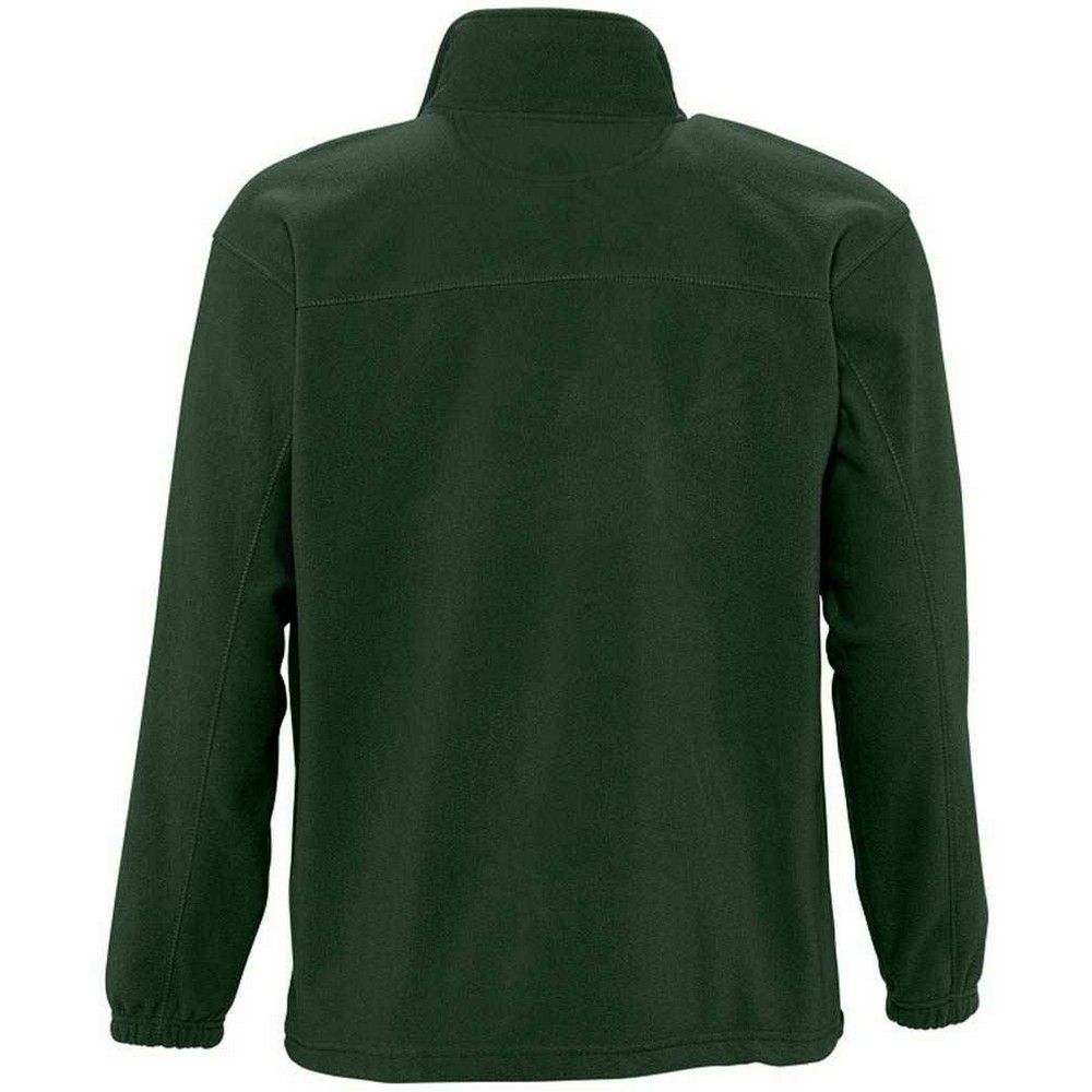 Fleecejacke mit Stehkragen und Reißverschluss