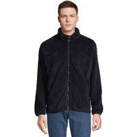 Unisex Teddy-Fleecejacke mit Reißverschluss
