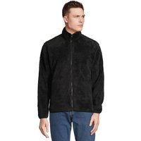 Plüschige Fleecejacke mit Reißverschluss