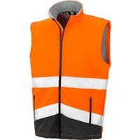 Softshell Sicherheitsweste mit Reflexstreifen