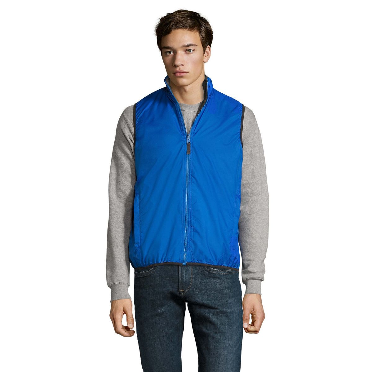 Wendbare Fleece-Gefütterte Outdoor-Weste