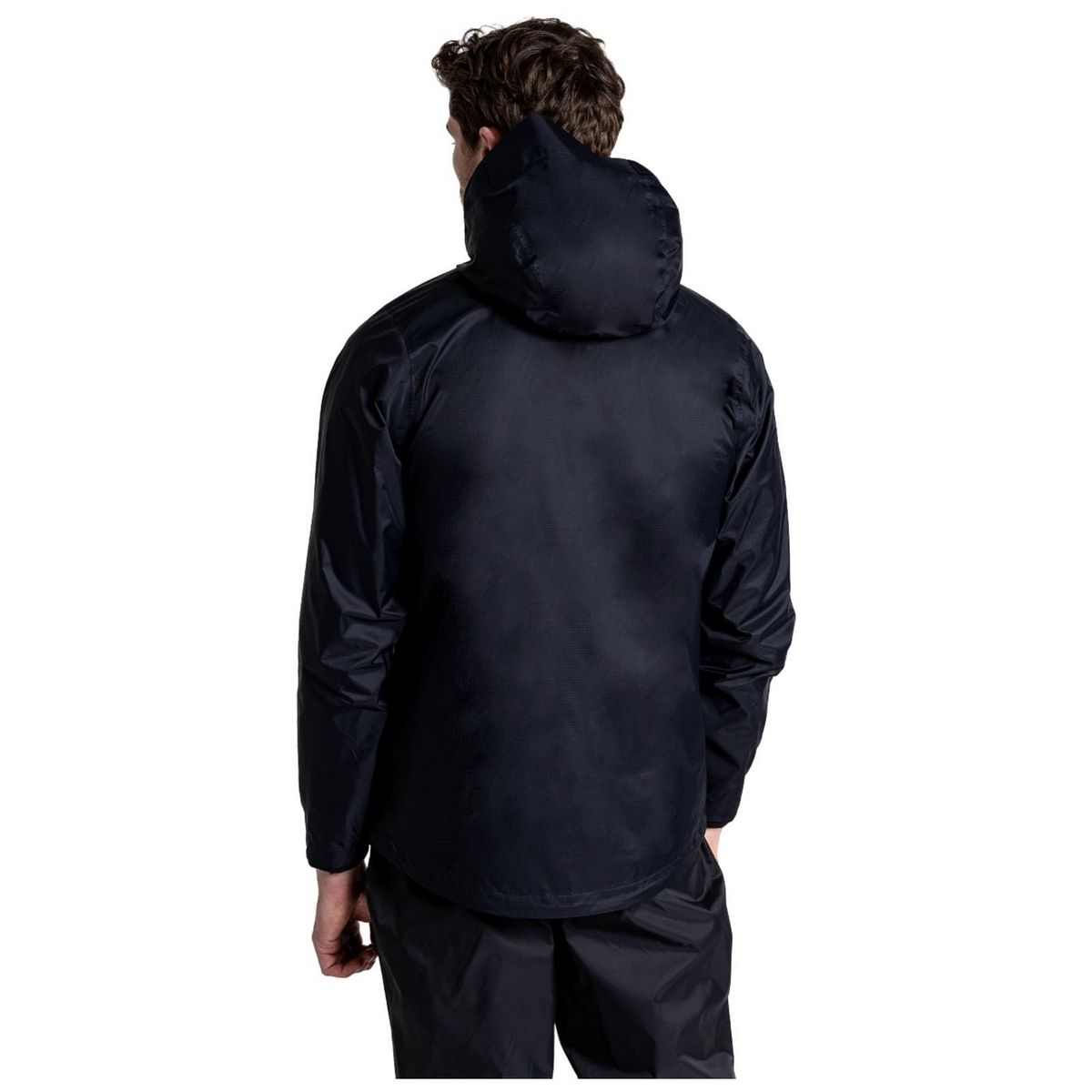 Packbare wasserfeste Kapuzen-Regenjacke