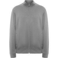 Unisex Sweatjacke mit Stehkragen