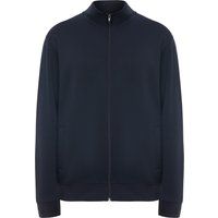 Klassische Sweatjacke mit Stehkragen
