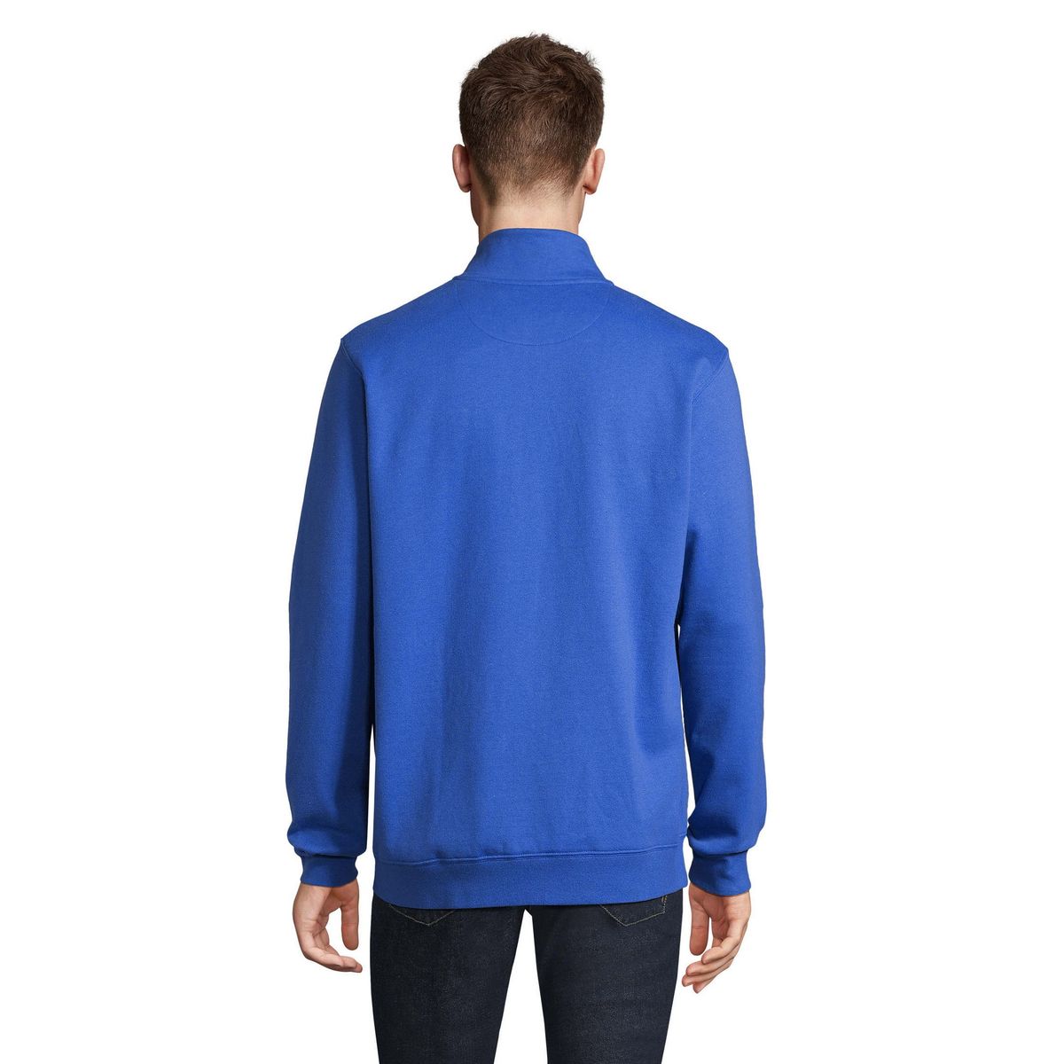 Minimalistische Jacke mit Stehkragen